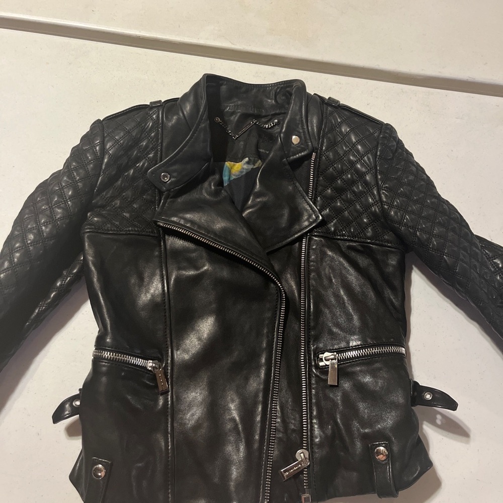 Leather Jacket Barbara Bui